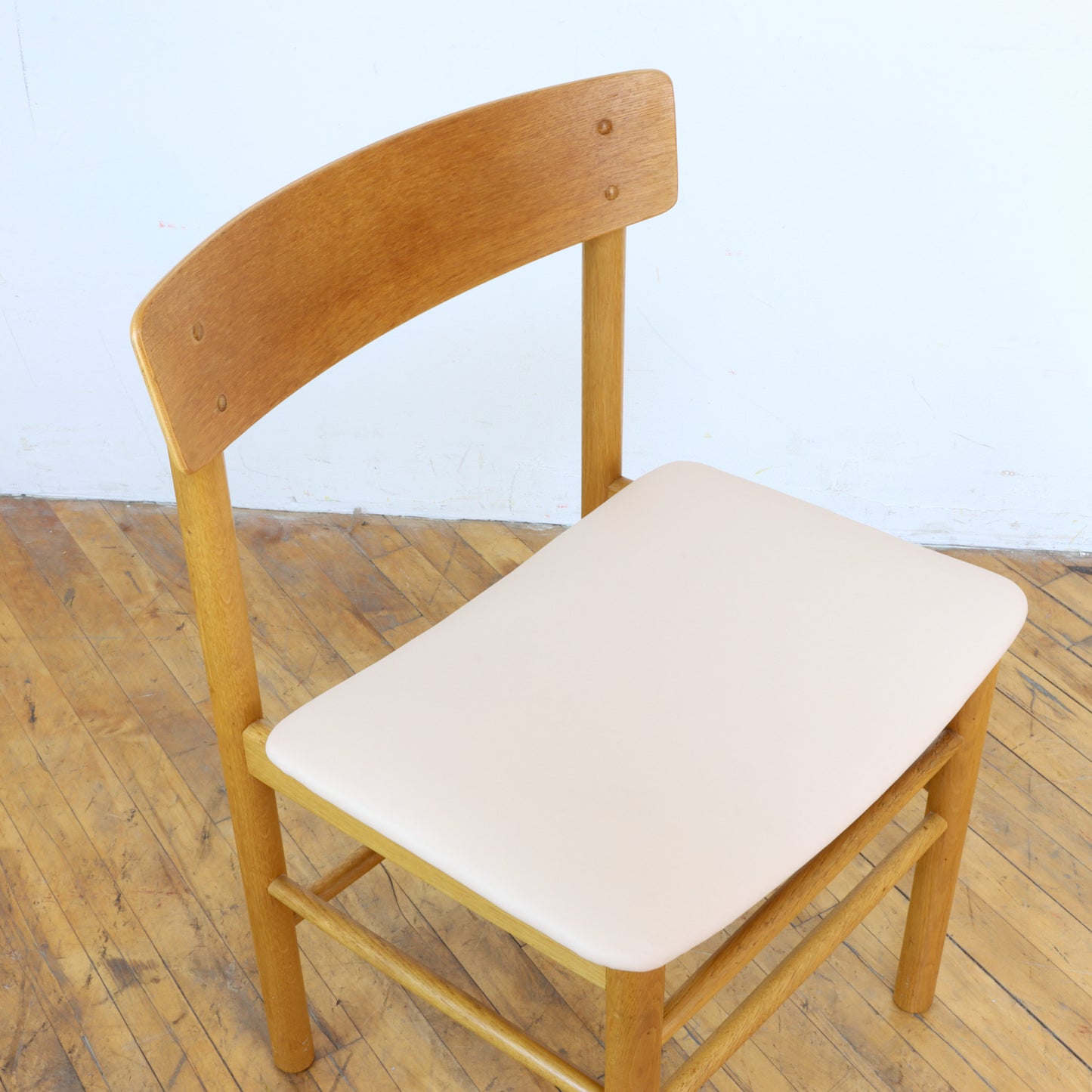 Pair of 1960s Danish Oak Dining Chairs