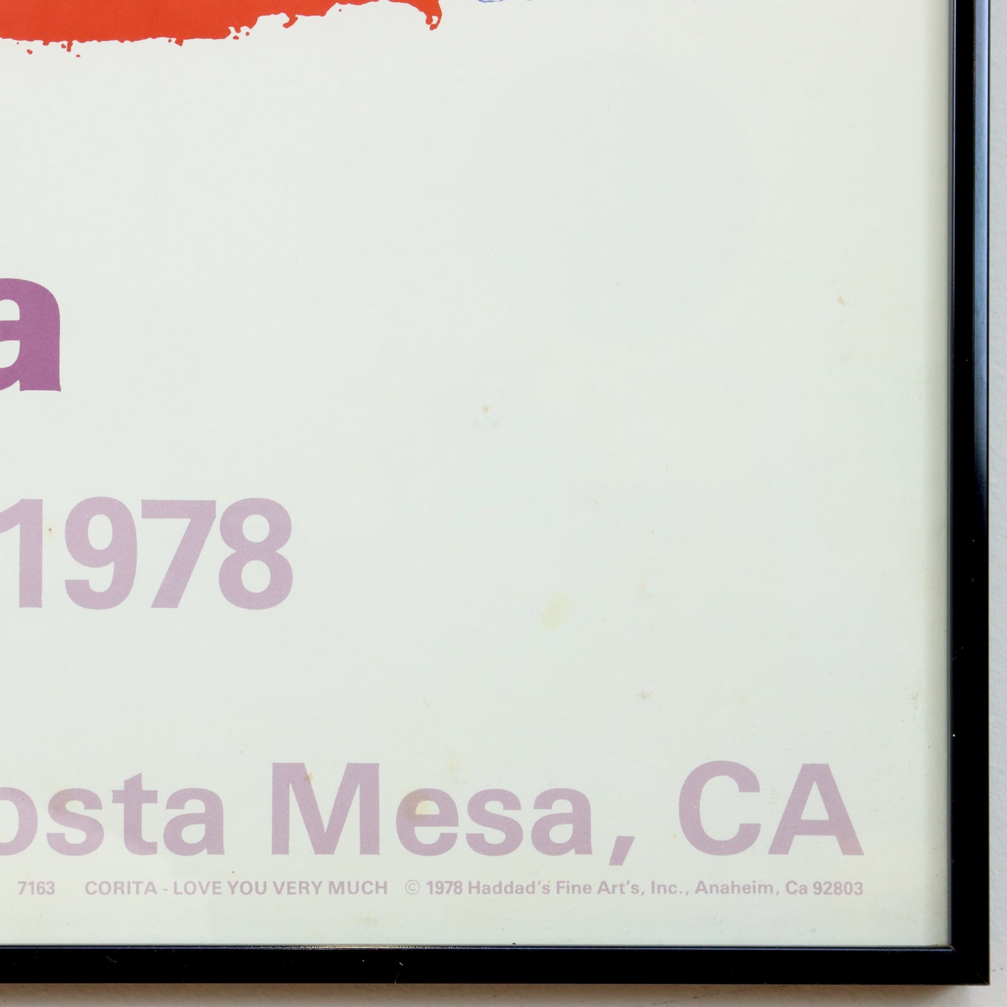 Original 1978 Sister Corita Kent Print