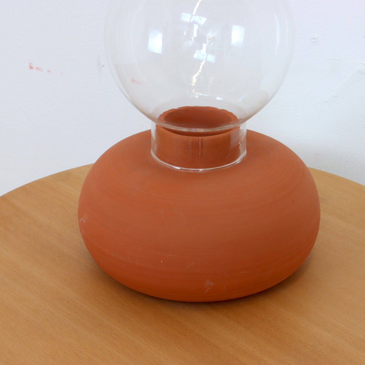 Bortner and Bortner Terra Cotta Candle Holder