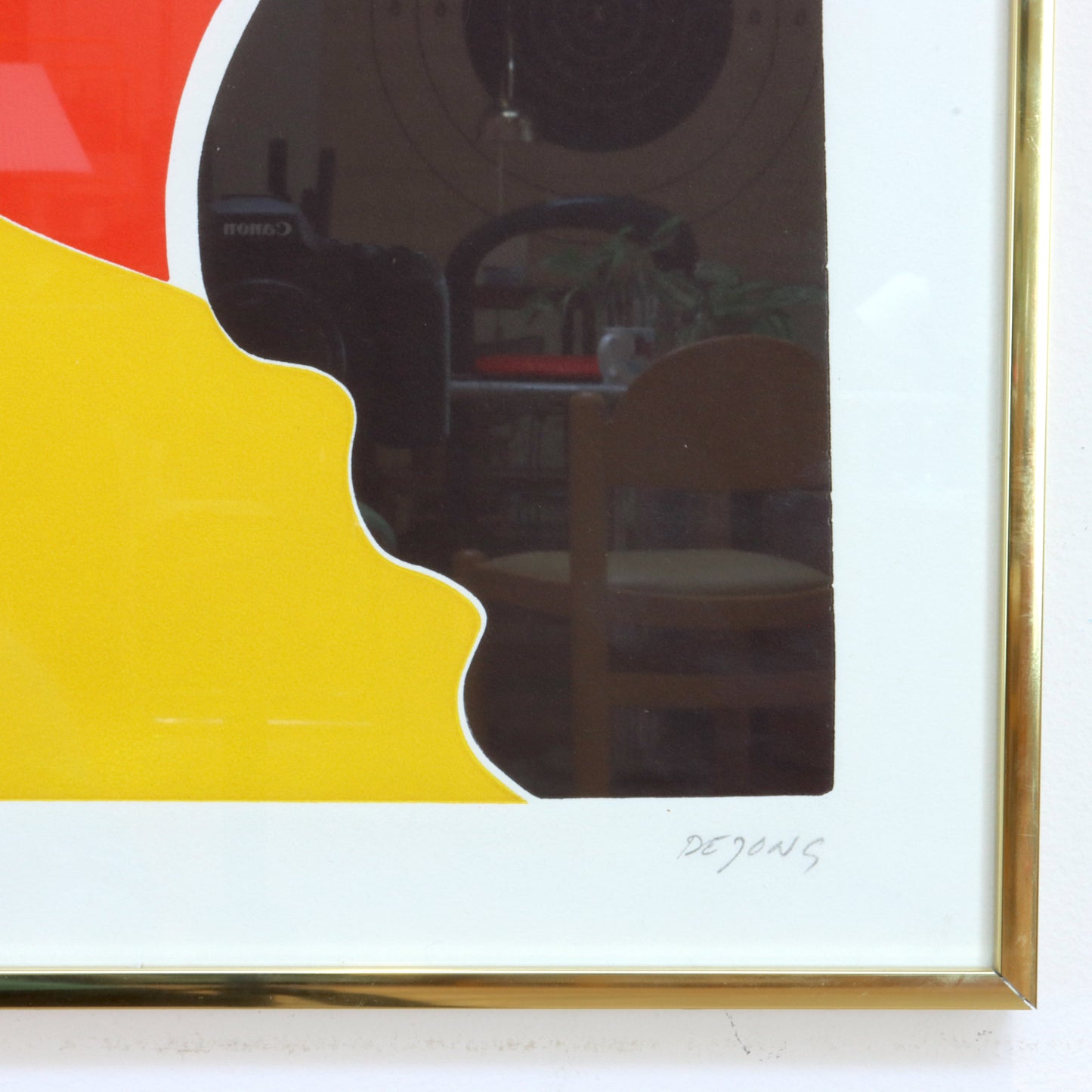 1970s Relief Print by Thom De Jong