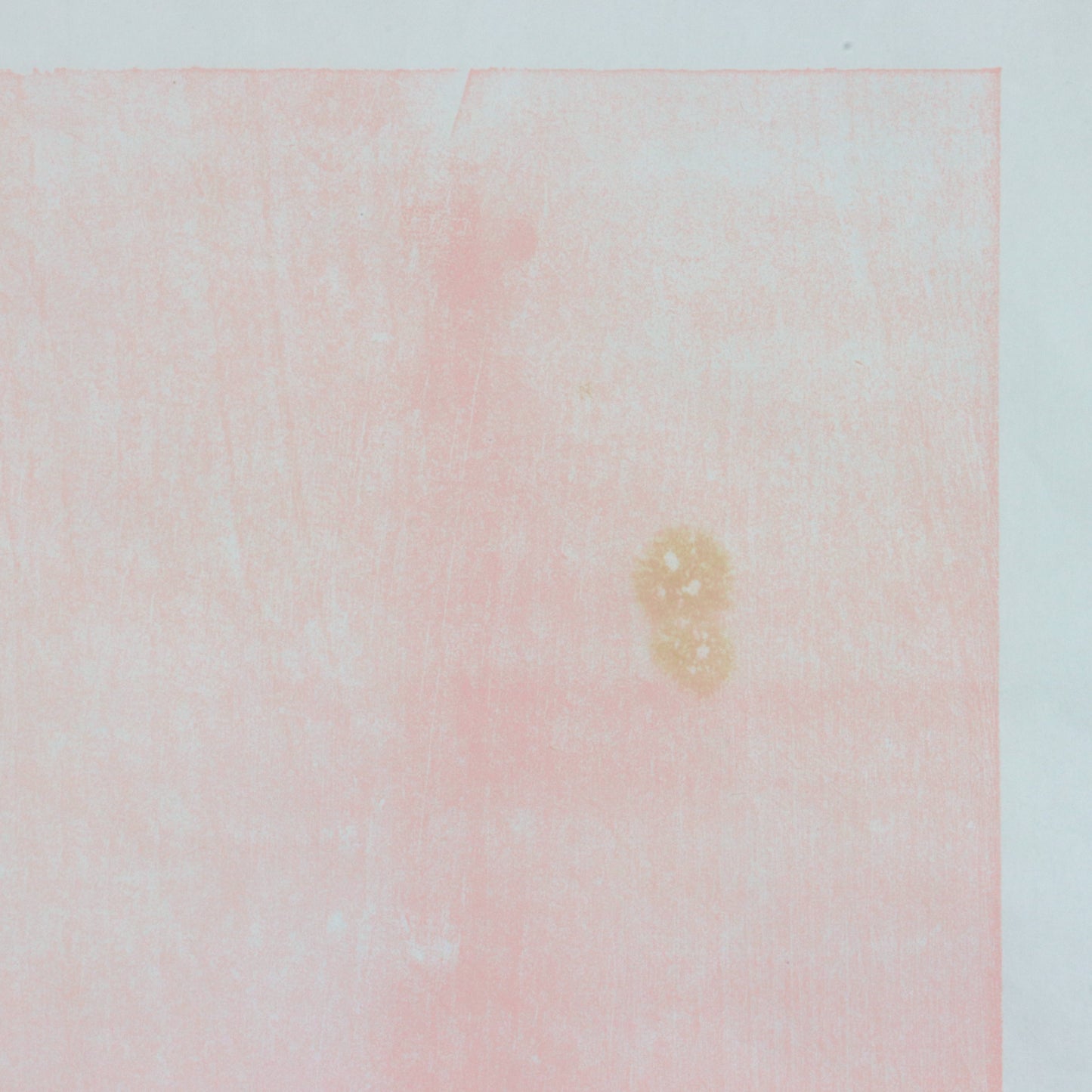 1990 Pink Relief Print by Joyce Dean