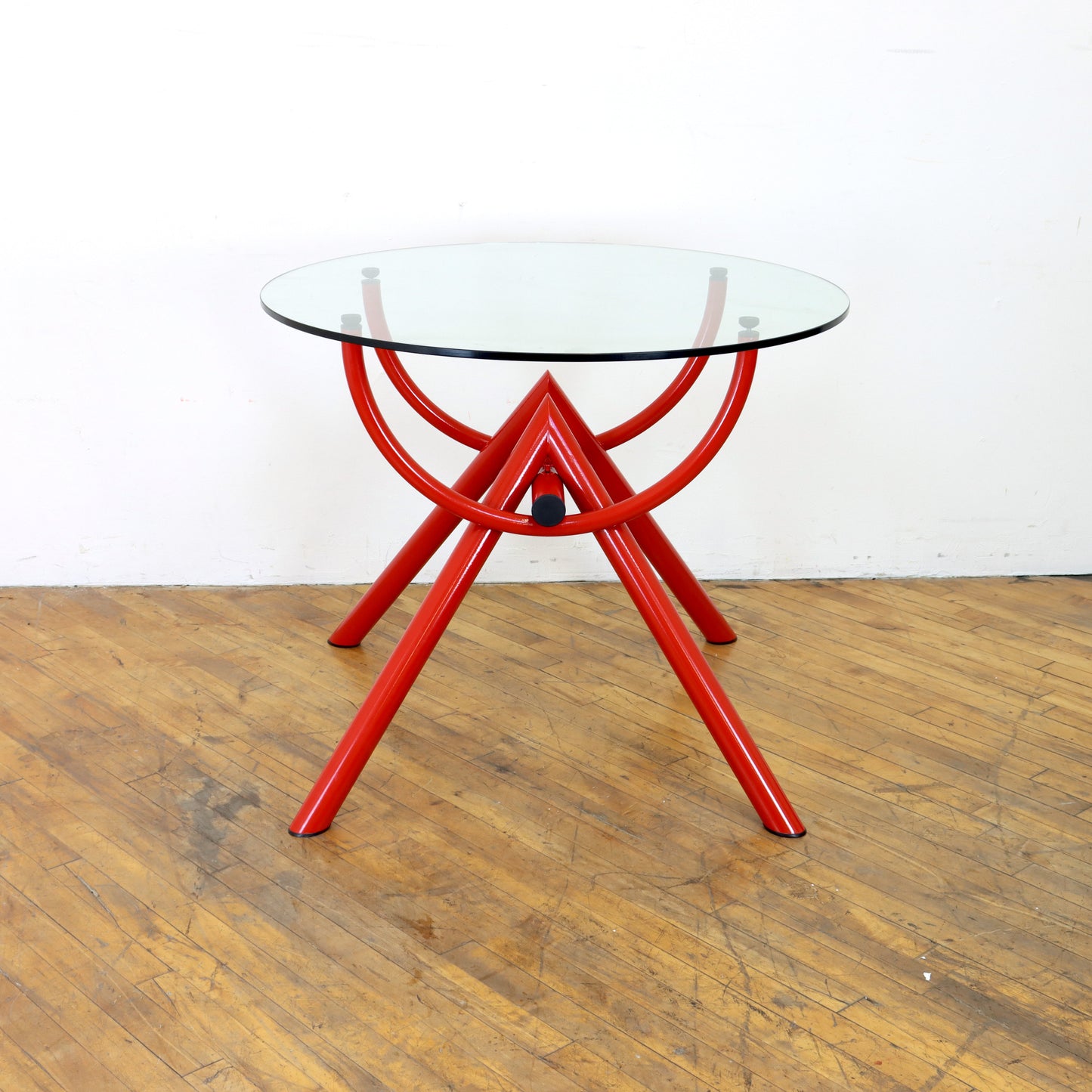 1980s Postmodern Tubular Dining Table