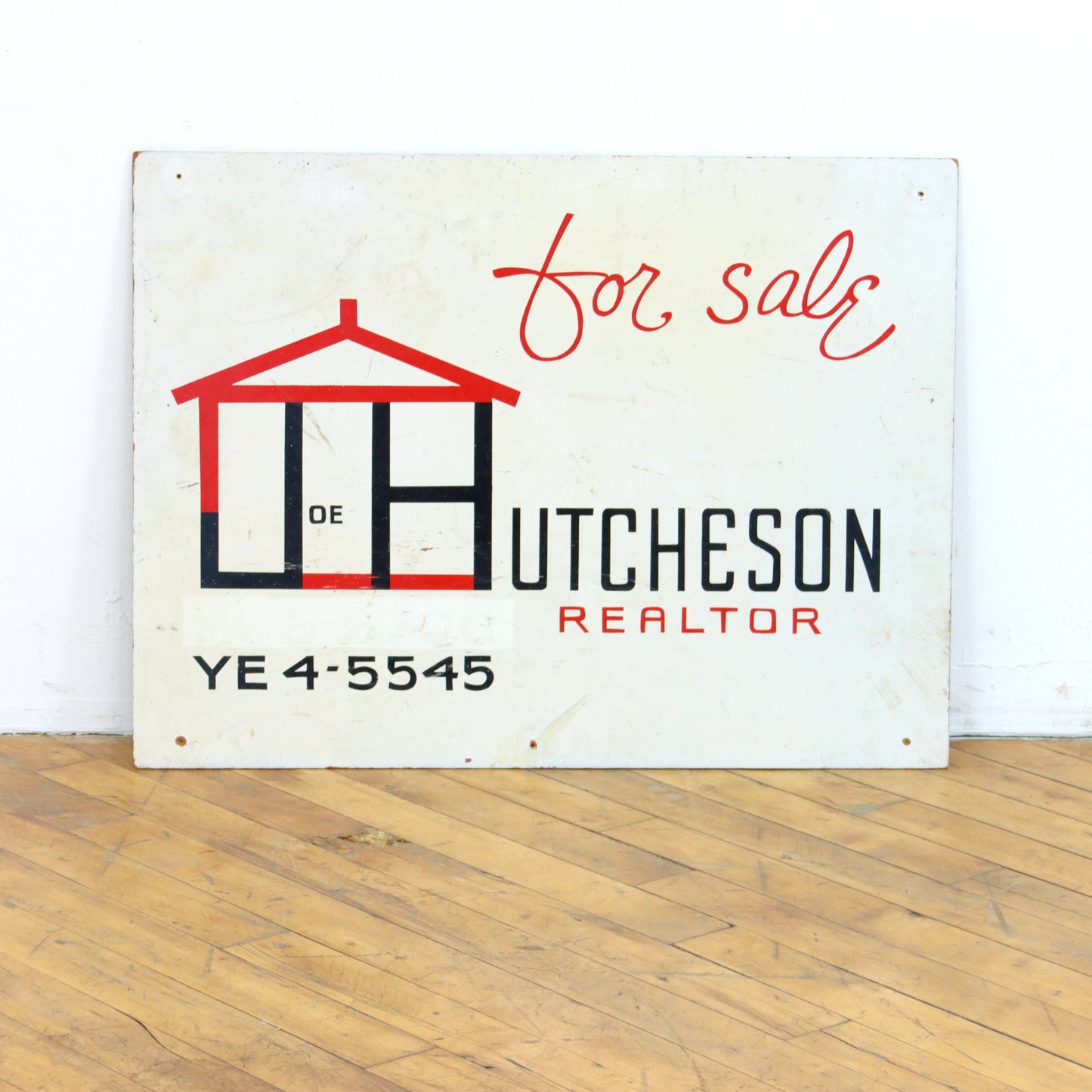 Mid Century Realtor "For Sale" Sign