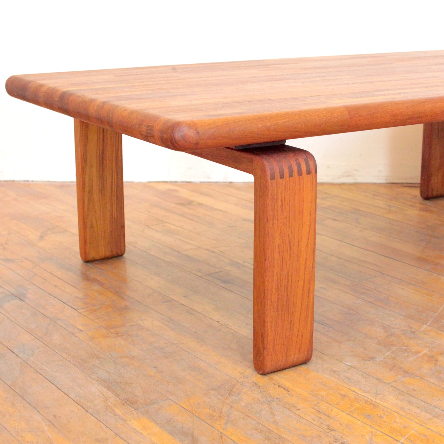 Vintage Solid Teak Coffee Table
