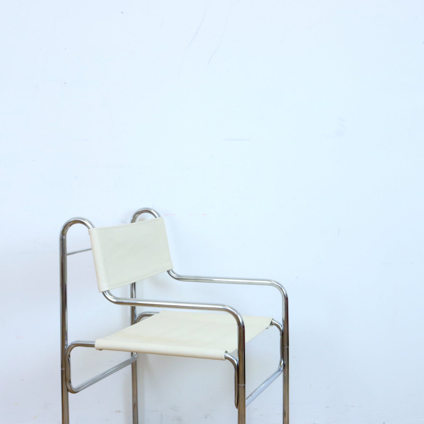 1970s Chrome and Leather Dining Chairs