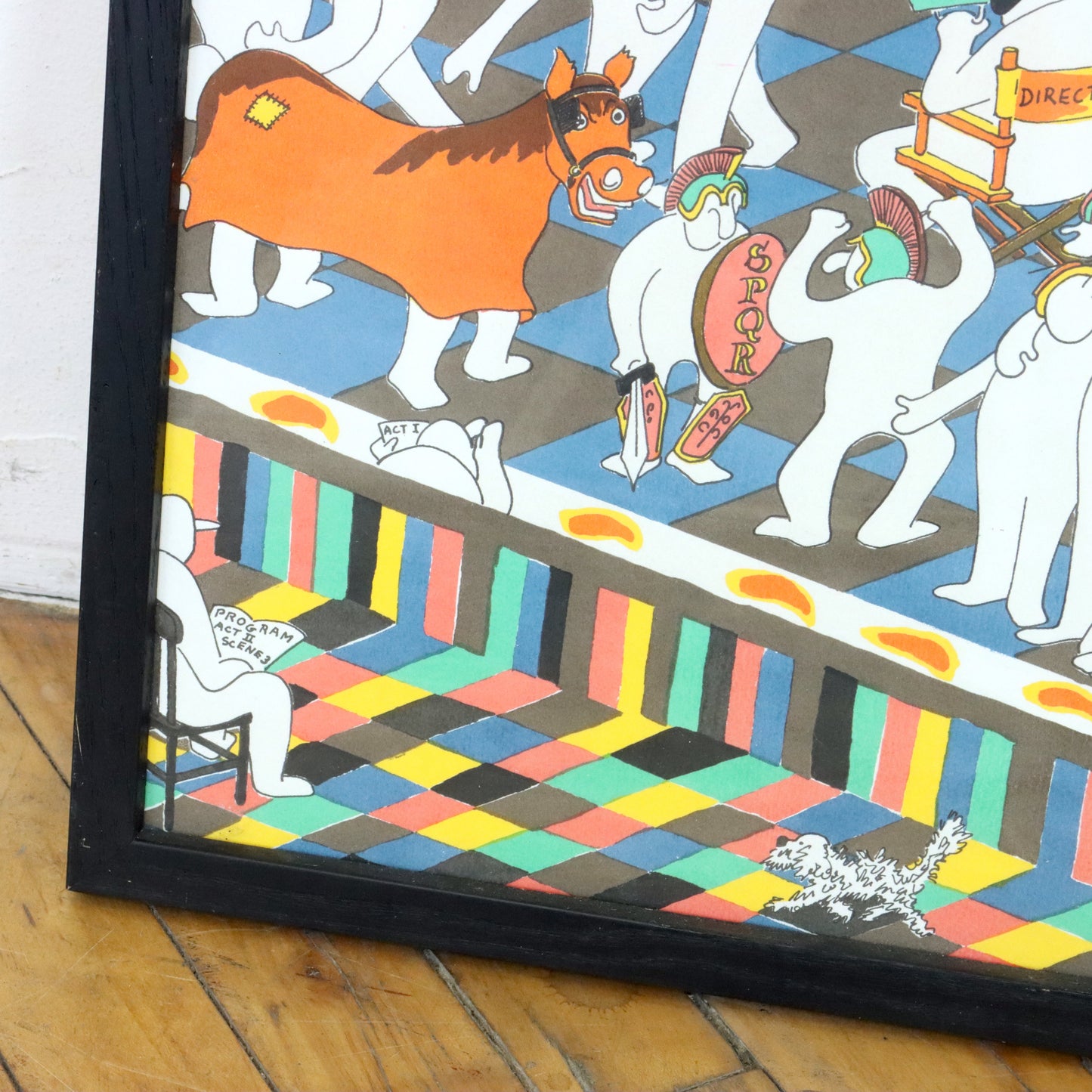 Vintage San Jose Repertory Company Print