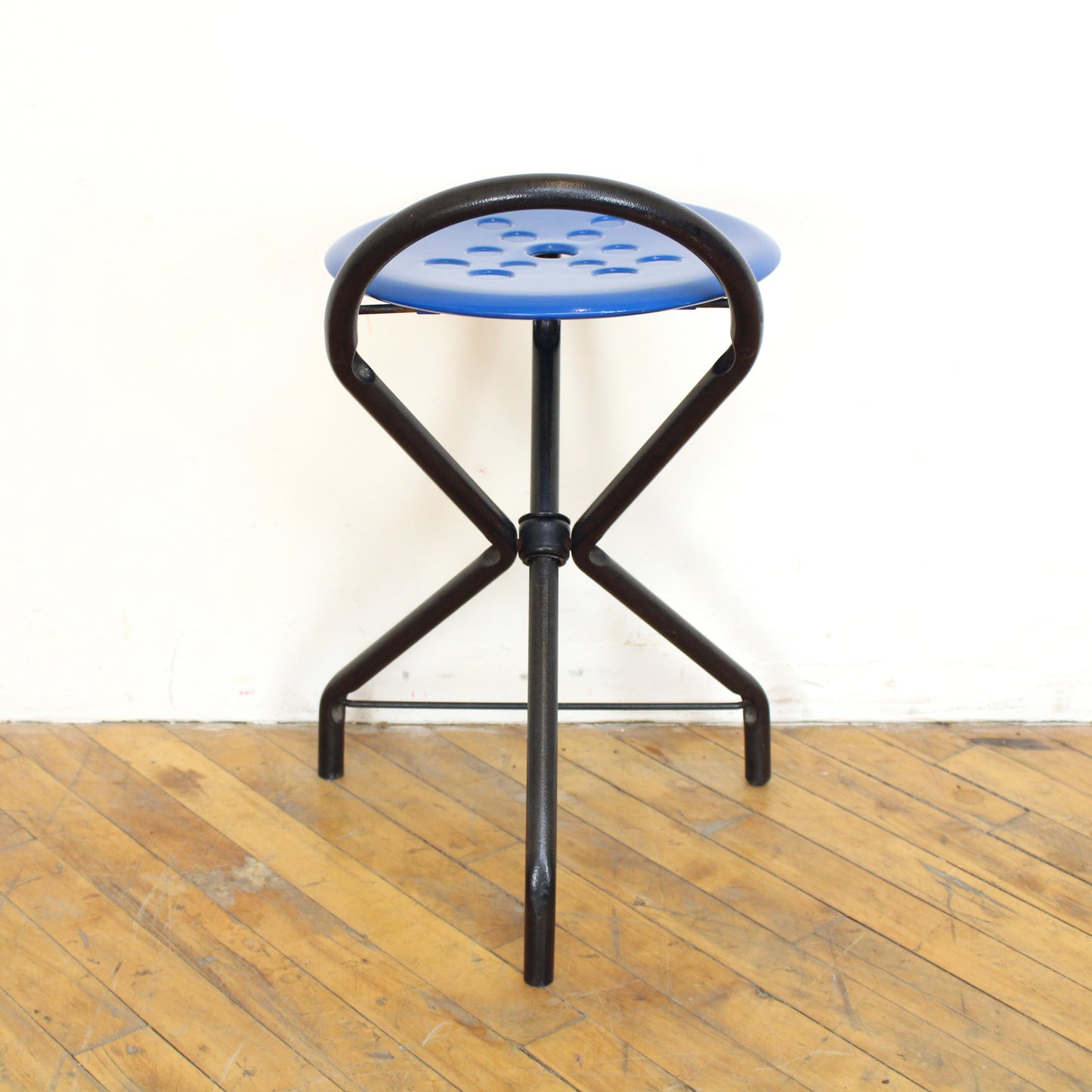 Pair of 1980s Tubecon Folding Stools