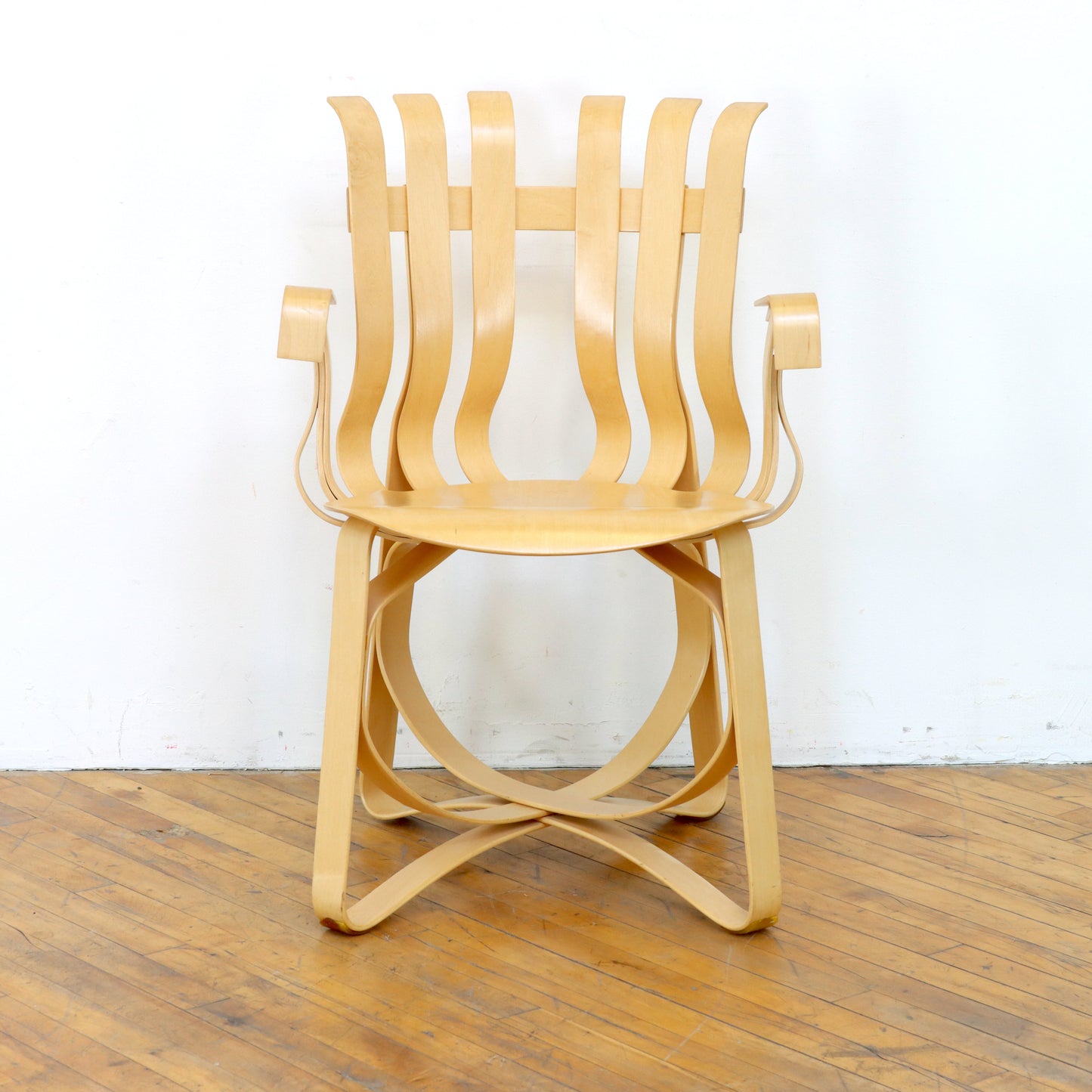 Set of 6 Frank Gehry Hat Trick Chairs