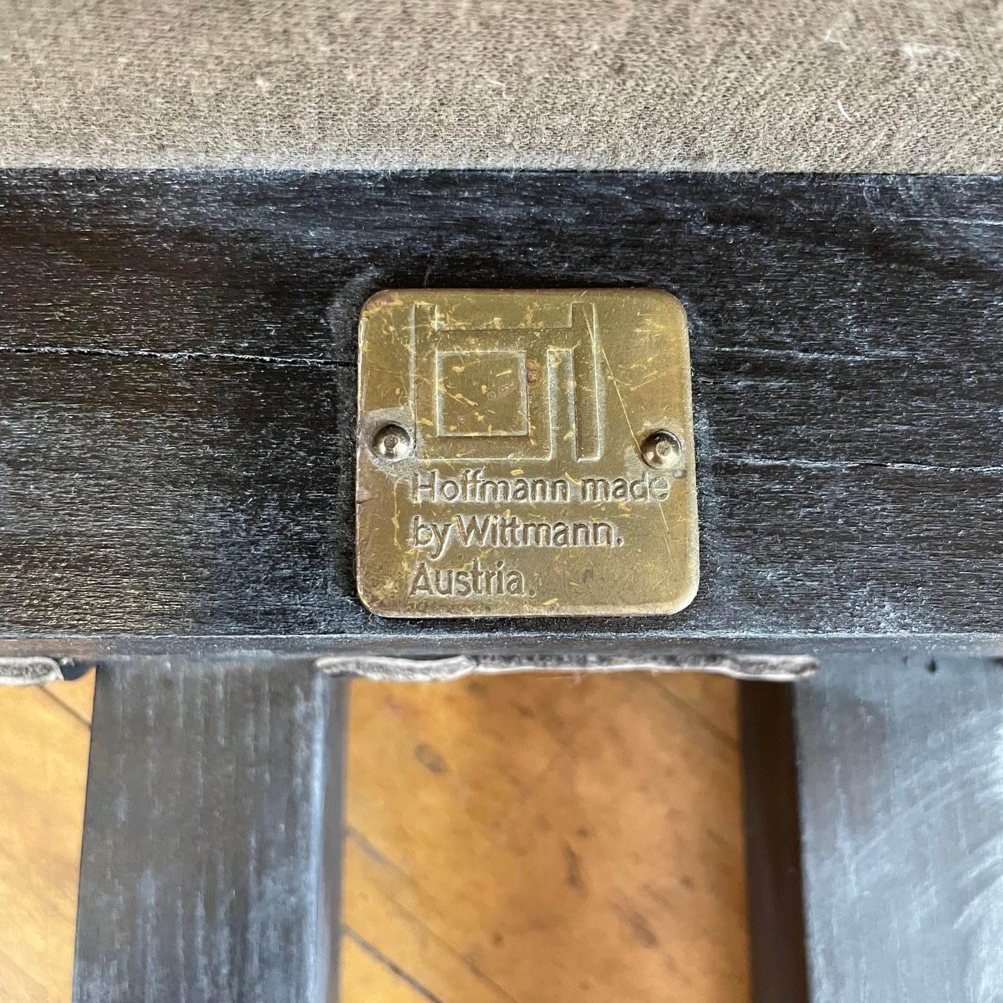 Josef Hoffmann "Armloffel" Chair by Wittmann