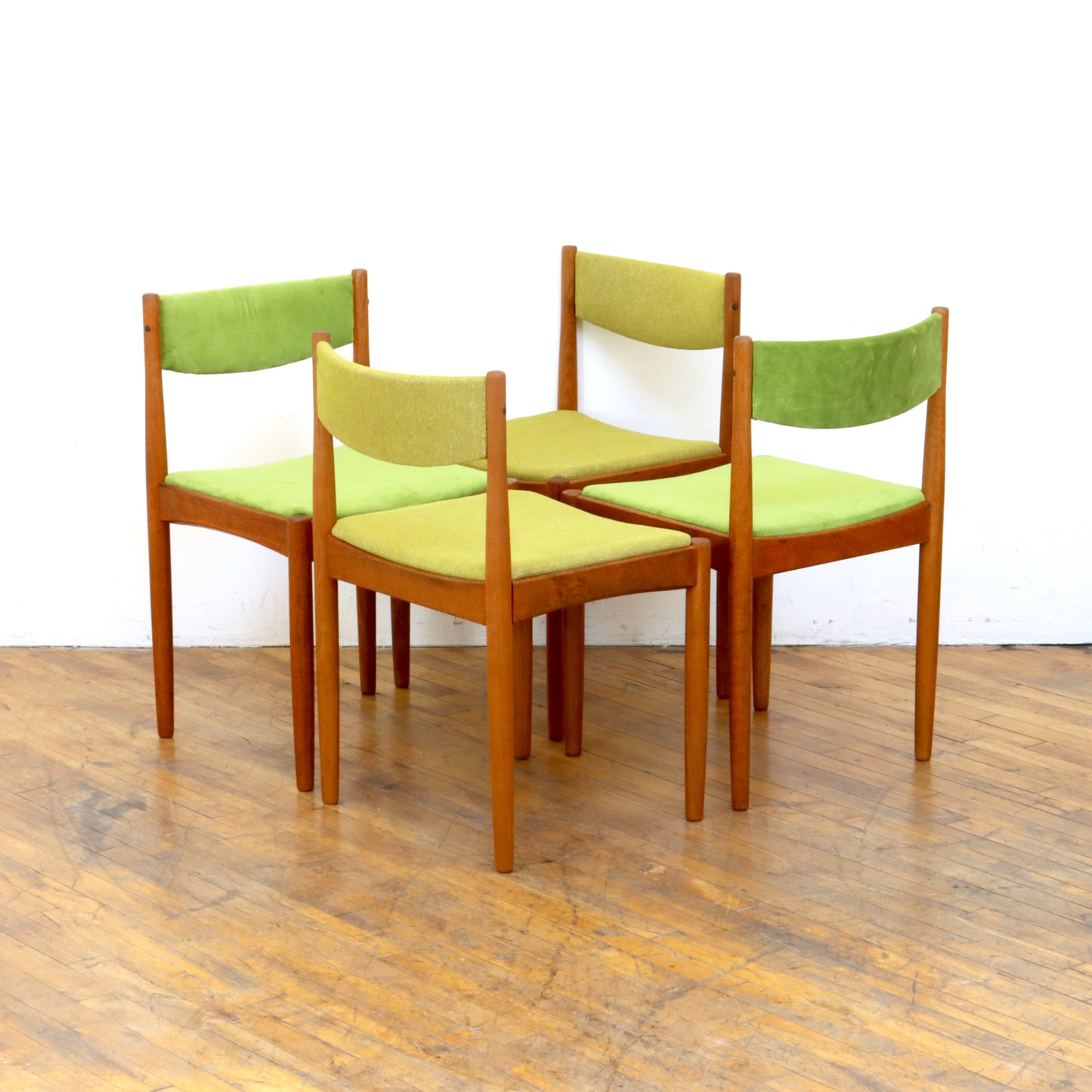 Pair of 1960s Frem Rojle Teak Dining Chairs