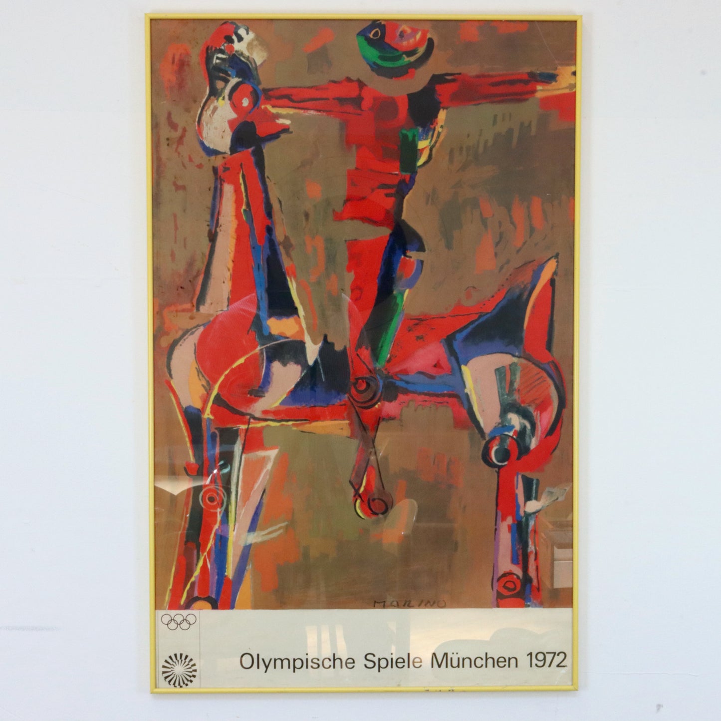 1972 Olympics Poster by Marino Marini