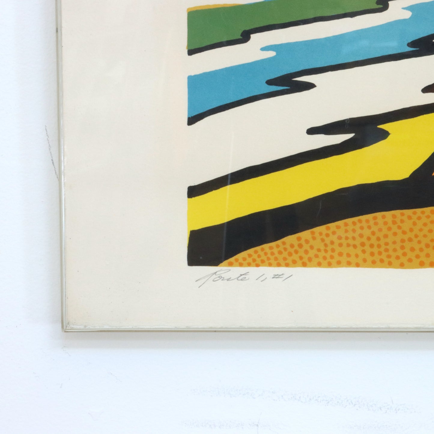 1969 Screen Print by Richard Fiscus