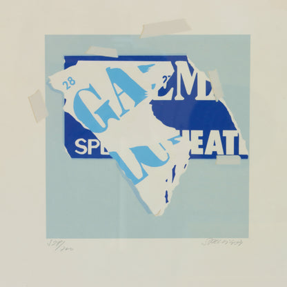 1981 Danish Silkscreen