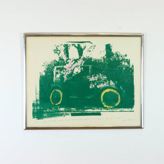 1971 Mixed Media Print by Jim Ross