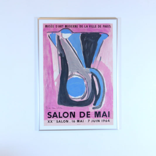 Original 1964 Bram van Velde Salon de Mai Poster