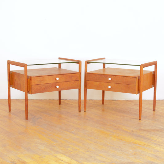 1960s Drexel Parallel Nightstands
