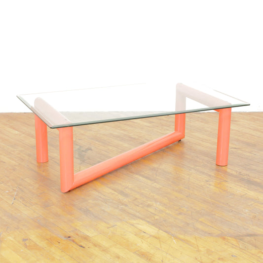 Tubular Pink Coffee Table