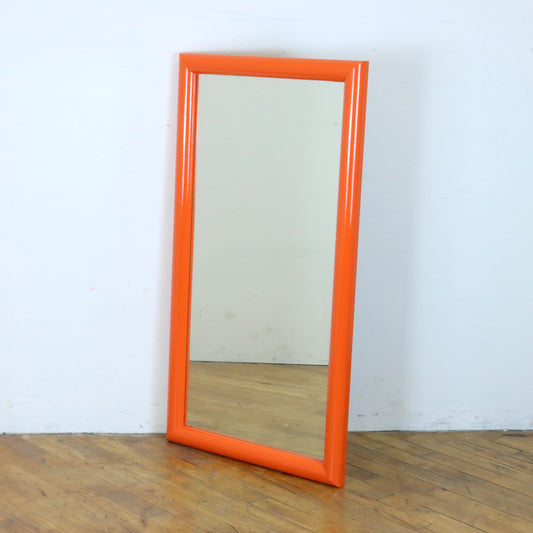 1980s Orange Mirror