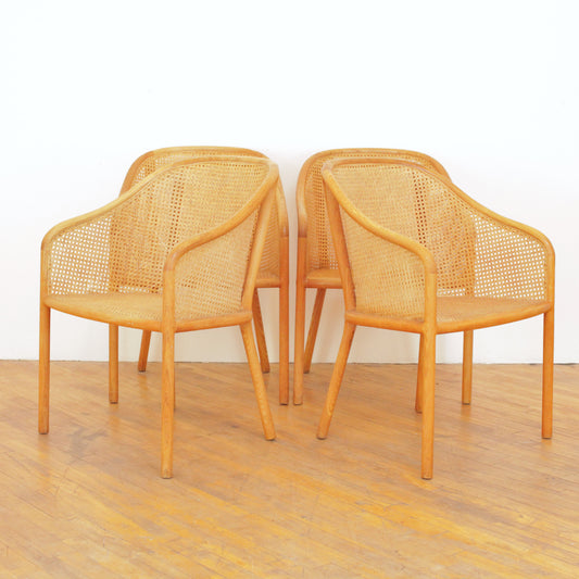 Set of 4 Ward Bennett Landmark Chairs