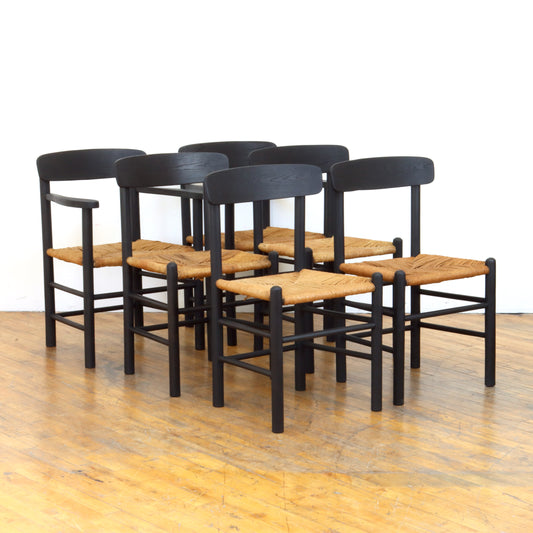 Set of 6 Vintage Shaker Chairs
