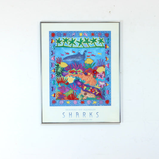 1991 Monterey Bay Aquarium Poster