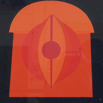 Takeshi Kawashima No. 68 Original Screen Print, Framed