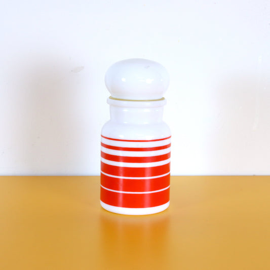 Vintage Belgian Glass Jar
