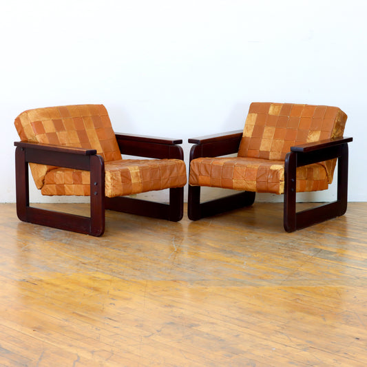 Pair of Percival Lafer MP-185 Lounge Chairs