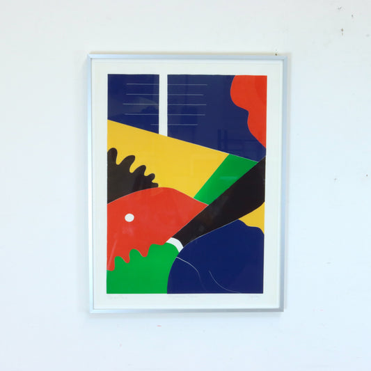 1970s Relief Print by Thom De Jong