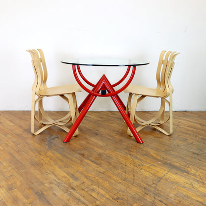 1980s Postmodern Tubular Dining Table