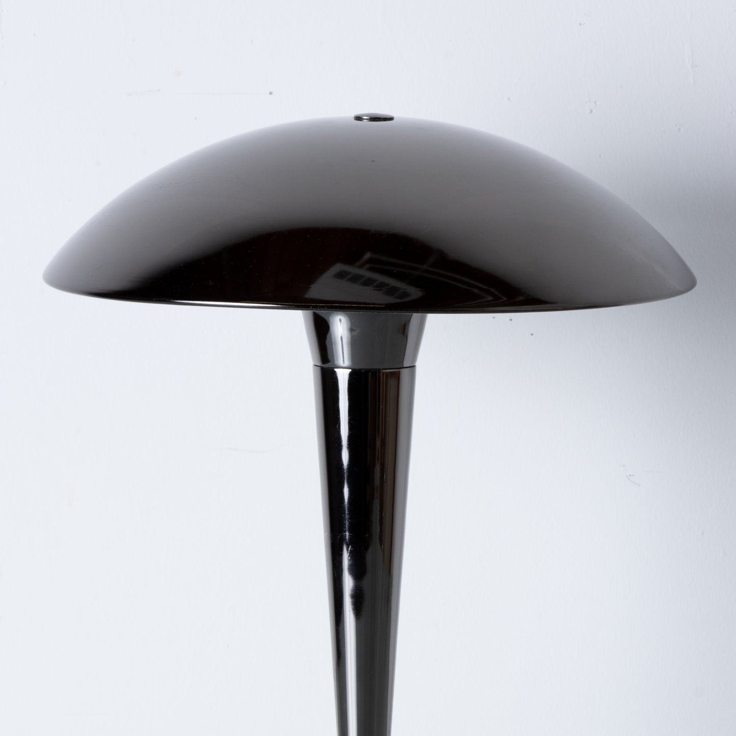 1980s Gunmetal Mushroom Lamp by Lite Source