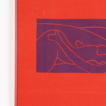 1982 Dan May Screen Print "Bare Bodies in Love"