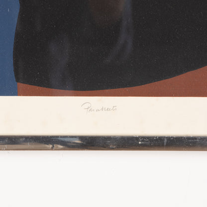 1970s Screenprint-"Parakeets"