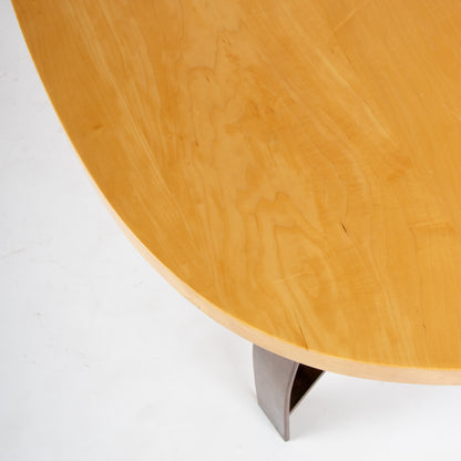 Solid Maple Sculptural Table or Desk, Custom