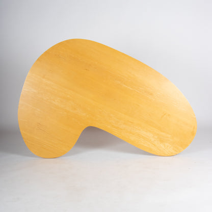 Solid Maple Sculptural Table or Desk, Custom