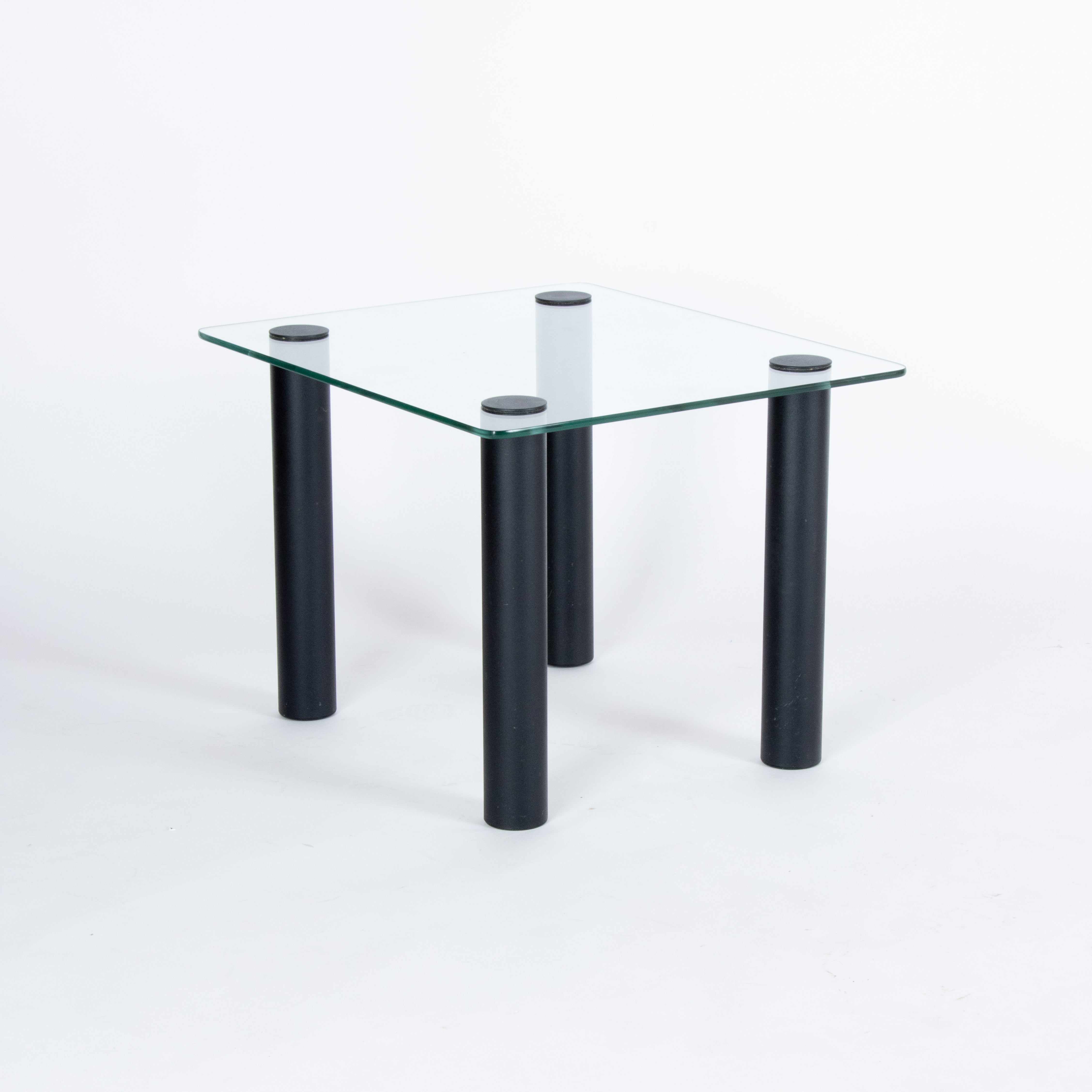 1980s Postmodern Side Table with Custom Color – Piecemeal
