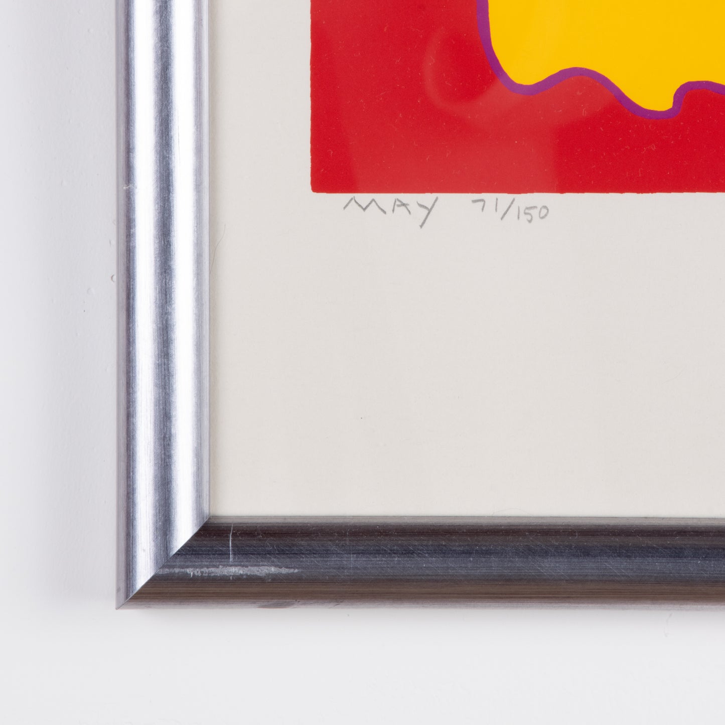 Large 1983 Dan May Screenprint "Nudes on Towels"