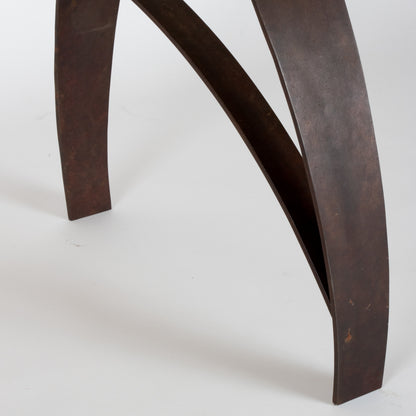 Solid Maple Sculptural Table or Desk, Custom