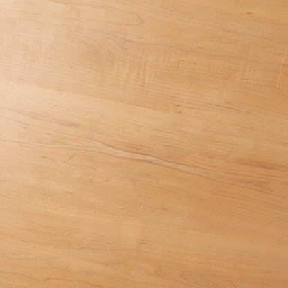 Solid Maple Sculptural Table or Desk, Custom