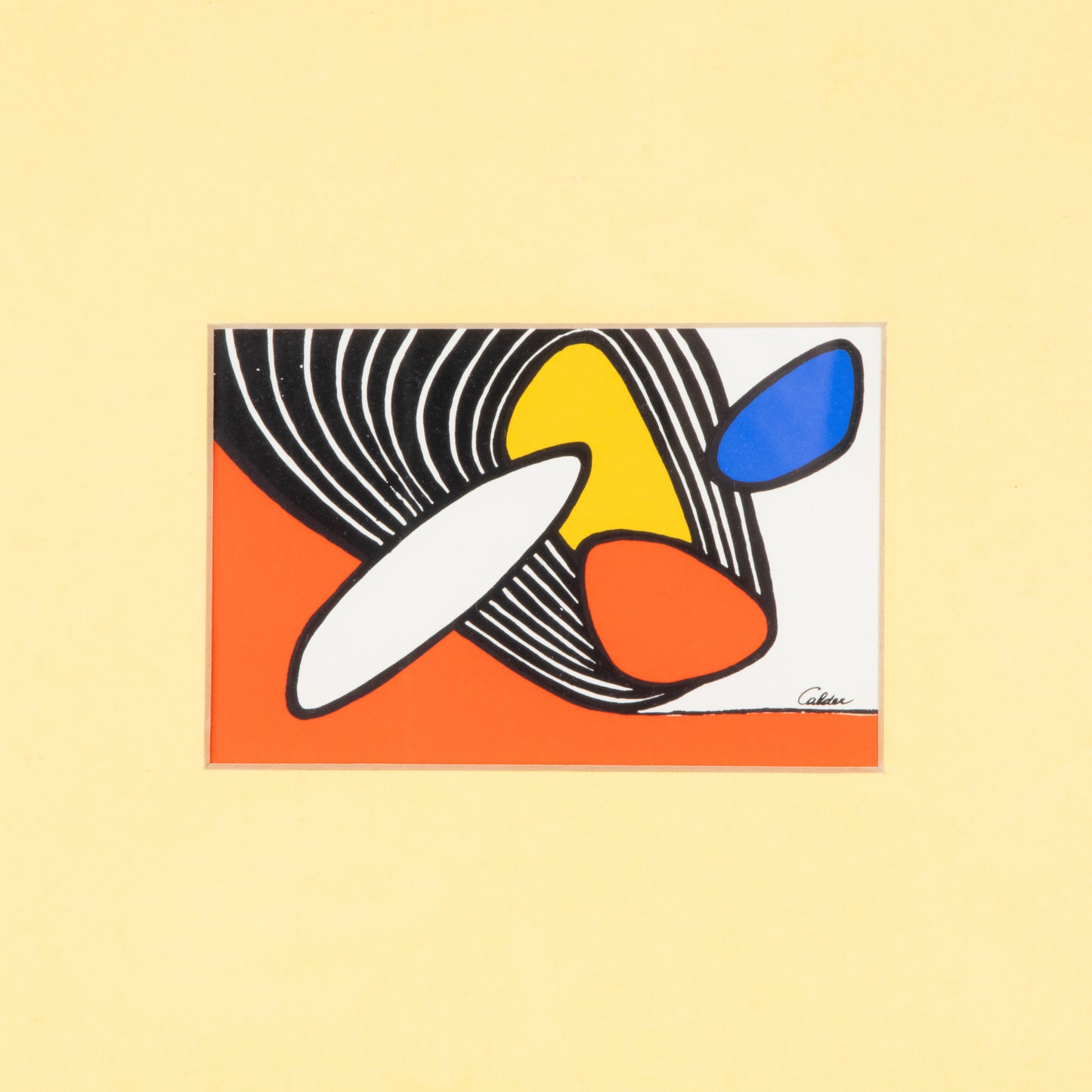 1970s Alexander Calder Print
