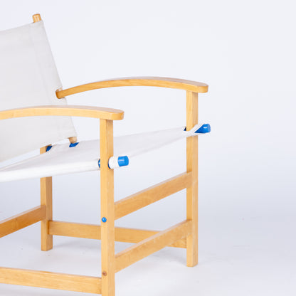 Vintage Scandinavian Safari Chair