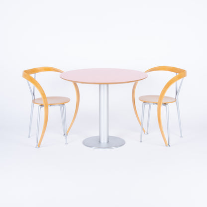 Custom Orange Stua "Zero" Dining Table