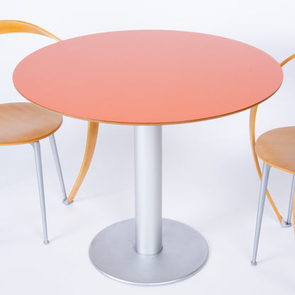 Custom Orange Stua "Zero" Dining Table