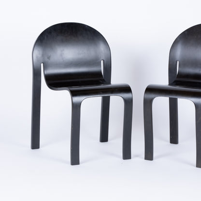 Pair of Peter Danko Bodyform Chairs