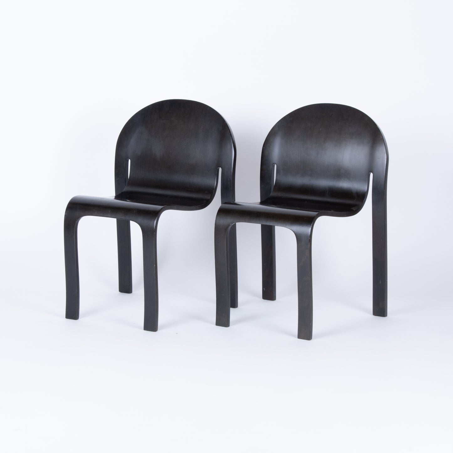 Pair of Peter Danko Bodyform Chairs