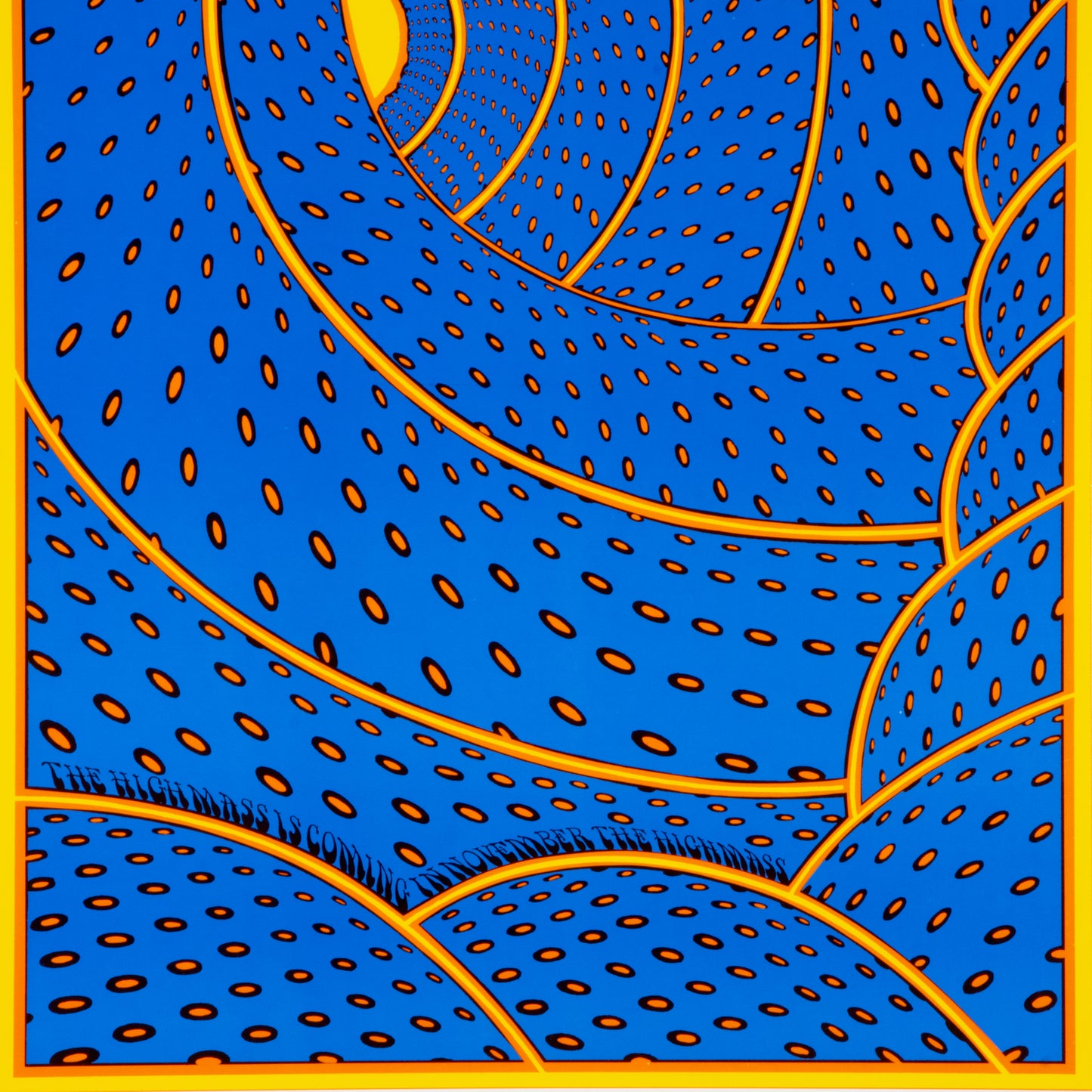 Original 1967 Poster by Robert Fried, Framed