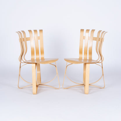 Pair of Frank Gehry Hat Trick Chairs
