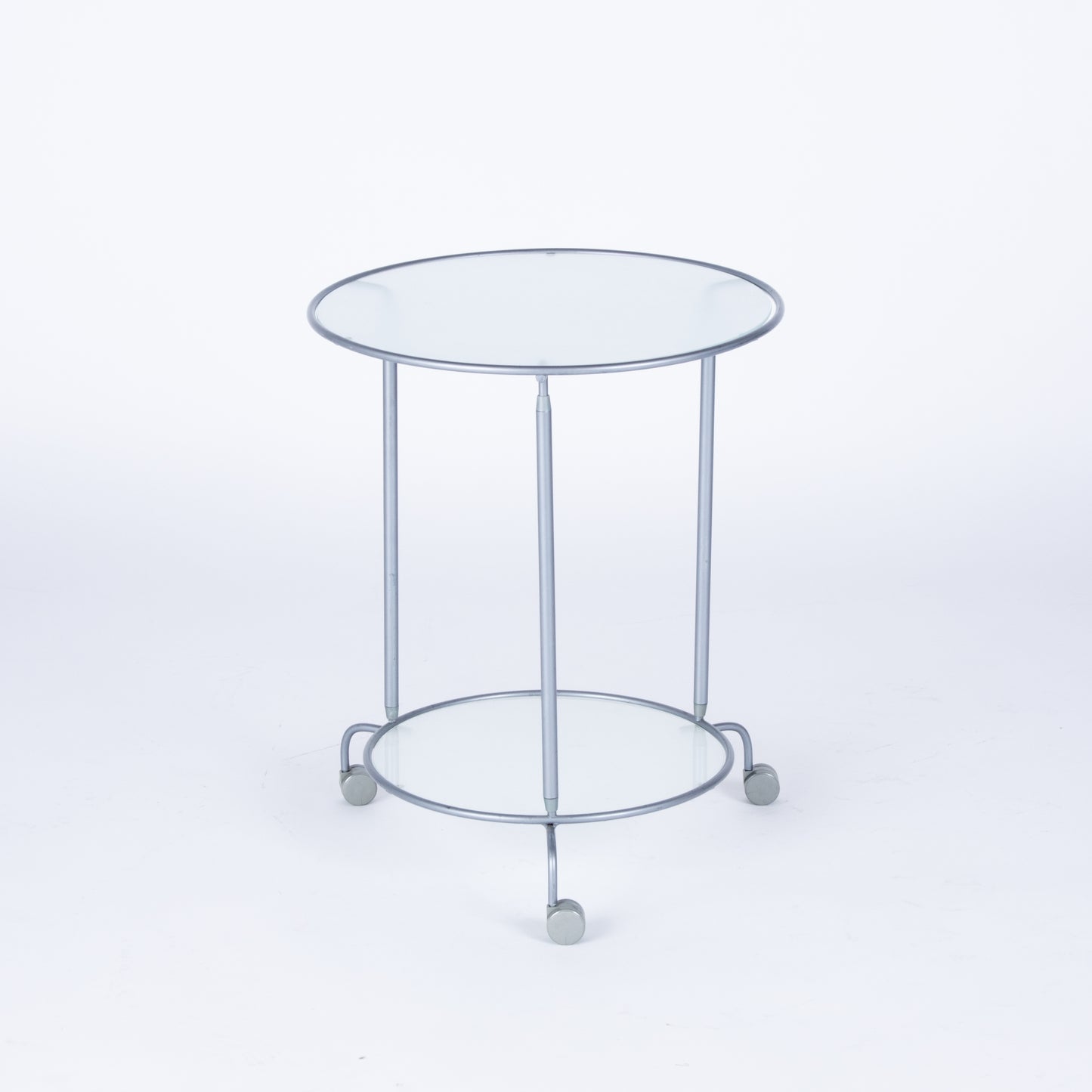 Pair of Vintage IKEA Rolling Side Tables