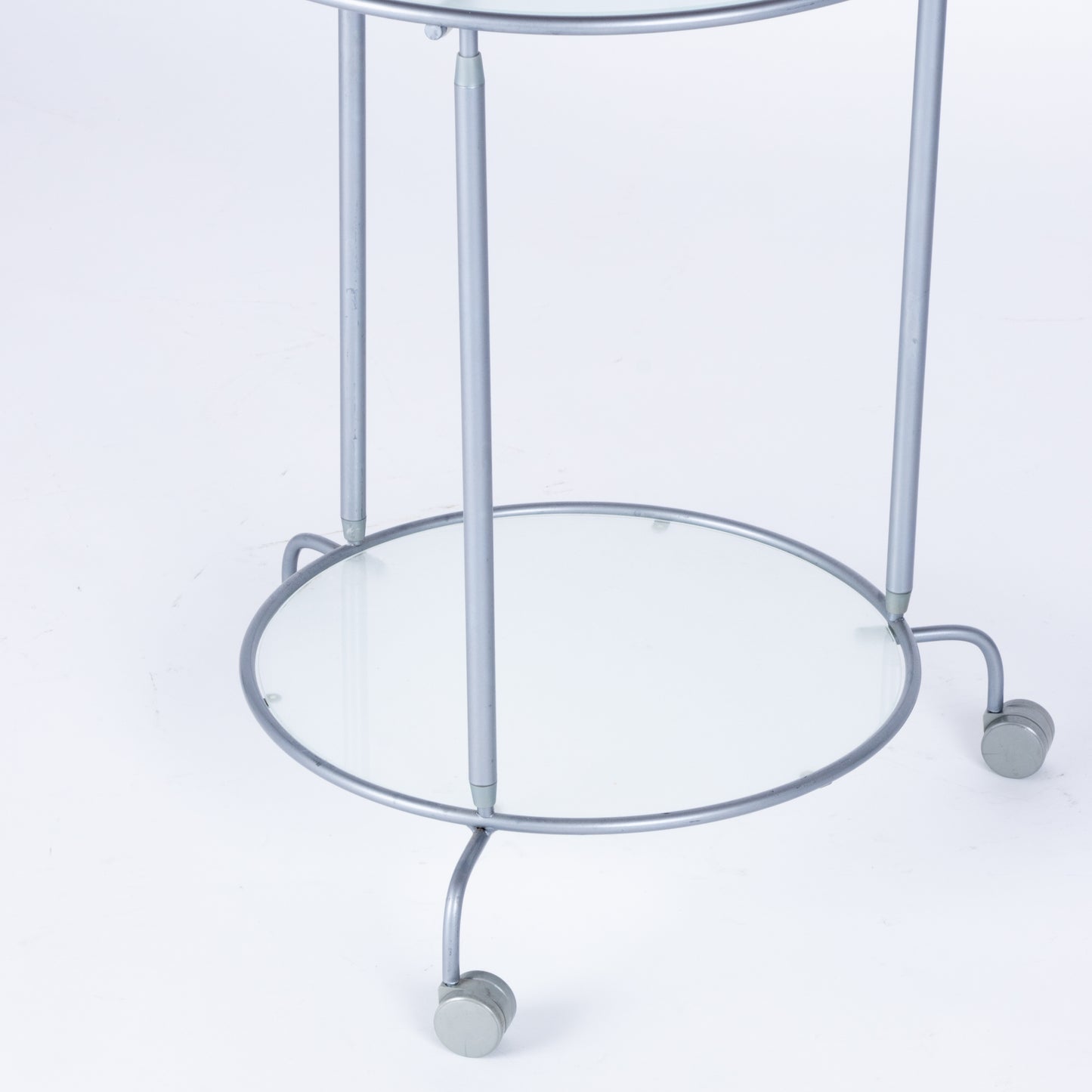 Pair of Vintage IKEA Rolling Side Tables