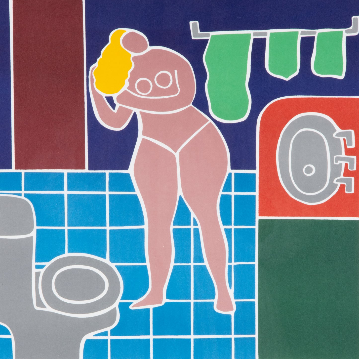 1984 "After a Bath" by Dan May